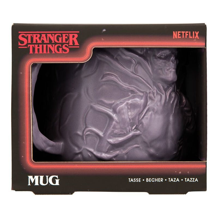 Taza Stranger Things 5 Con Vecna Esculpida De 330 Ml