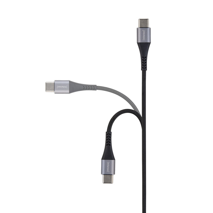 Intenso Usb-C/Usb-C Cable C240c Nylon 2m Black Double Pack