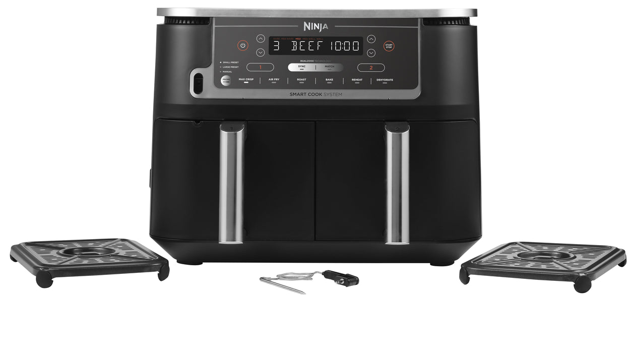 EAN 0622356258388 - Ninja AF451EU freidora Sencillo 9,5 L 2470 W Freidora de aire caliente Negro imagen 5