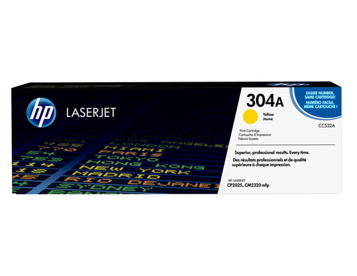 EAN 0883585301515 - HP 304A Yellow Original LaserJet Toner Cartridge cartucho de tóner 1 pieza(s) imagen 1