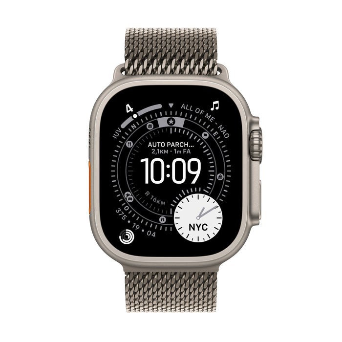 EAN 0195950609738 - Apple Watch Ultra 3 OLED 49 mm Digital 422 x 514 Pixeles Pantalla táctil 5G Titanio Wifi GPS (satélite) imagen 2