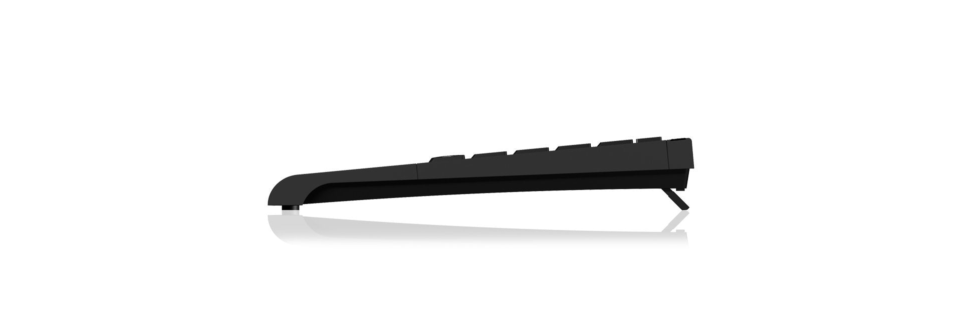 EAN 4250078143130 - KeySonic ACK-540U+ (US) teclado Oficina USB QWERTY Inglés de EE. UU. Negro imagen 6