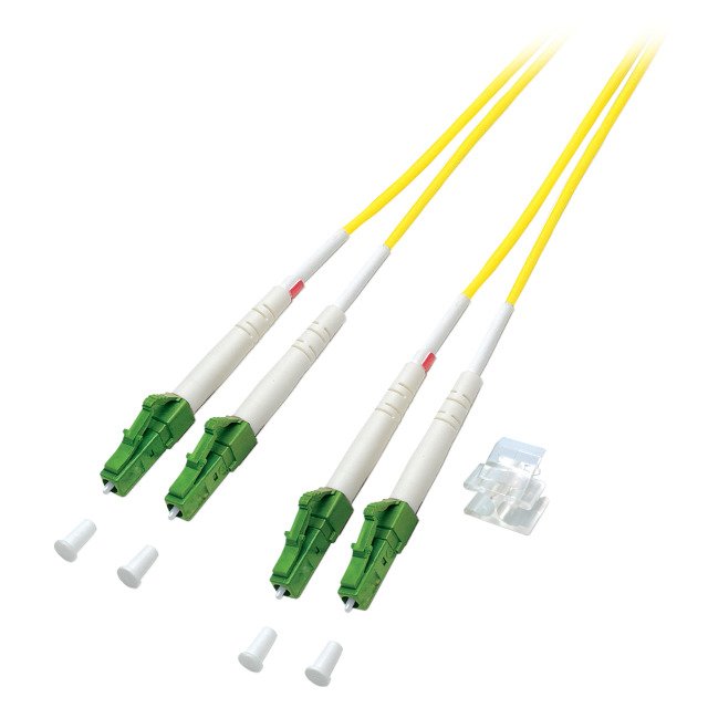 Efb Duplex Cable De Red Lc Apc-Lc Apc Os2 G652d 2m Lszh 2mm Gelb