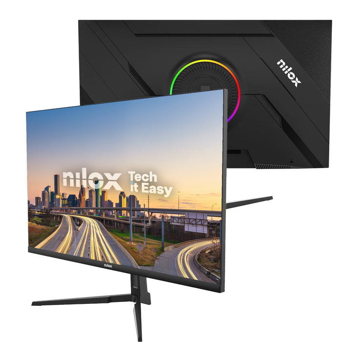 Monitor Nilox 32 Ips 100 Hz Hdmi Y Dp Pantalla Para Pc 81,3 Cm (32") 2560 X 1440 Pixeles Quad Hd Lcd Negro
