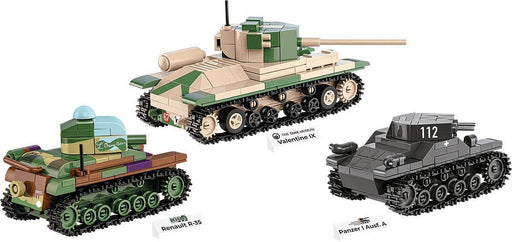 EAN 5902251027407 - COBI Renault R35 - Valentine IX - Panzer I imagen 2