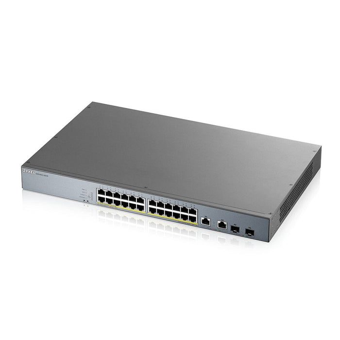 Zyxel Switch 26x Gs1350-26hp  Poe Long Range 375w