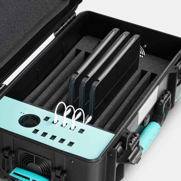 Formcase Transformercase T10 Estación De Almacenamiento Y Carga Para Dispositivos Portátiles Negro