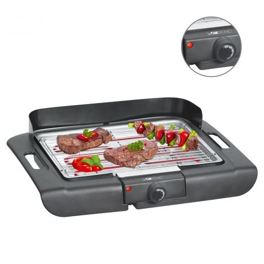 EAN 4006160616934 - Clatronic BQ 3507 Parrilla Mesa Eléctrico Negro 2000 W imagen 2