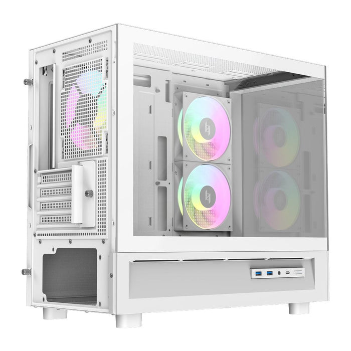 Caja  Pc Gamemax  Nex C31 Wh  Matx Btf