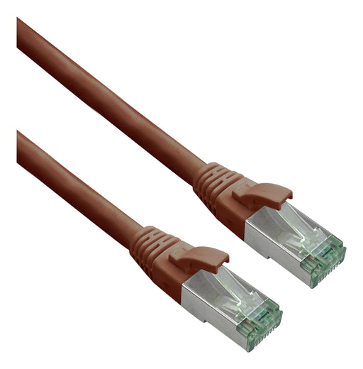 EAN 4005938937677 - Helos 363767 cable de red Marrón 0,15 m Cat7 S/FTP (S-STP) imagen 1