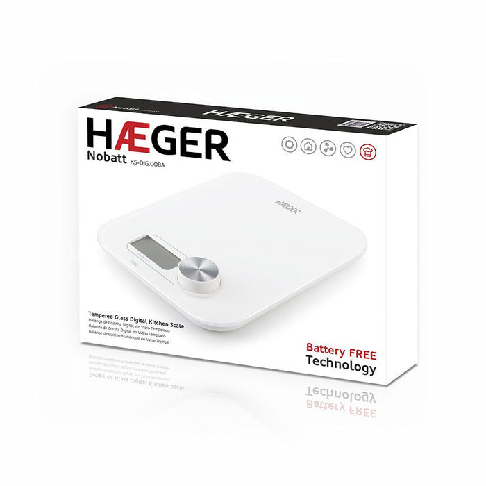 EAN 5608475016219 - Haeger KS-DIG.008A báscula de cocina Blanco Plaza Báscula electrónica de cocina imagen 5