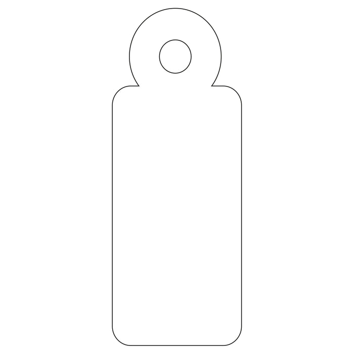 Apli Etiquetas Colgantes Con Hilo 13x34mm Caja De 1000 Blanco