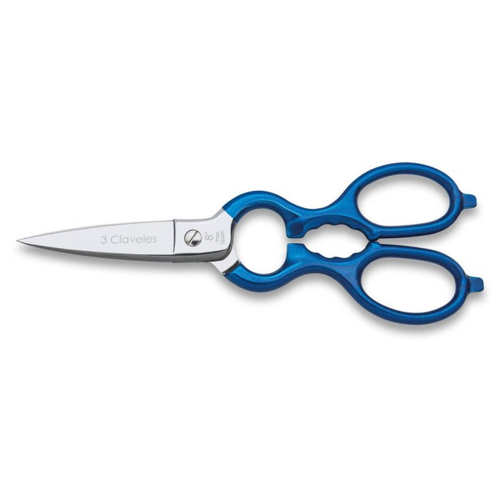 EAN 8410990004018 - 3 Claveles 00401 tijera de cocina 200 mm Azul, Acero inoxidable Universal imagen 1