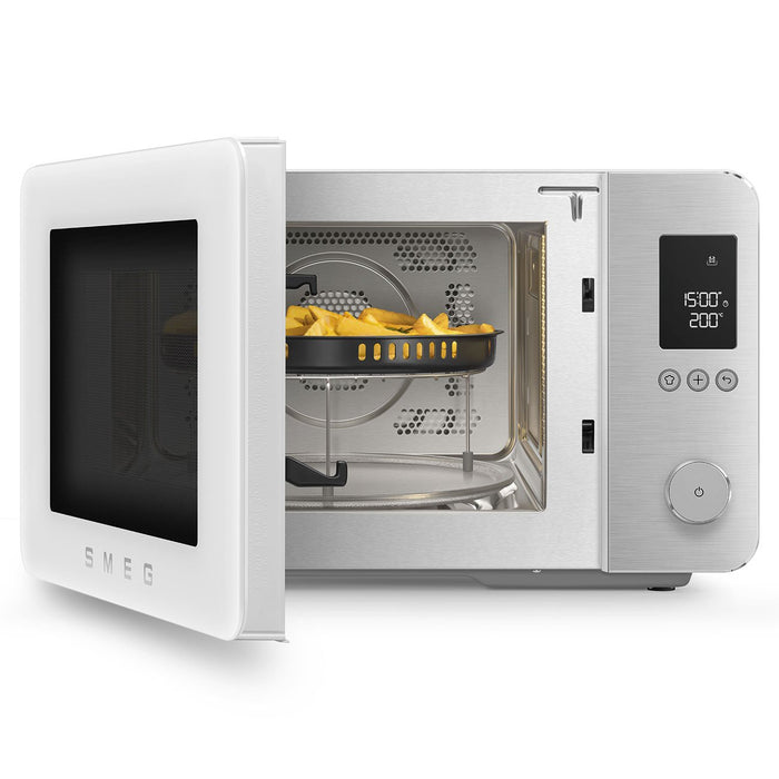EAN 8017709356590 - Smeg MOC02WHMEU microondas Blanco Microondas combinado Encimera 27 L 900 W imagen 3