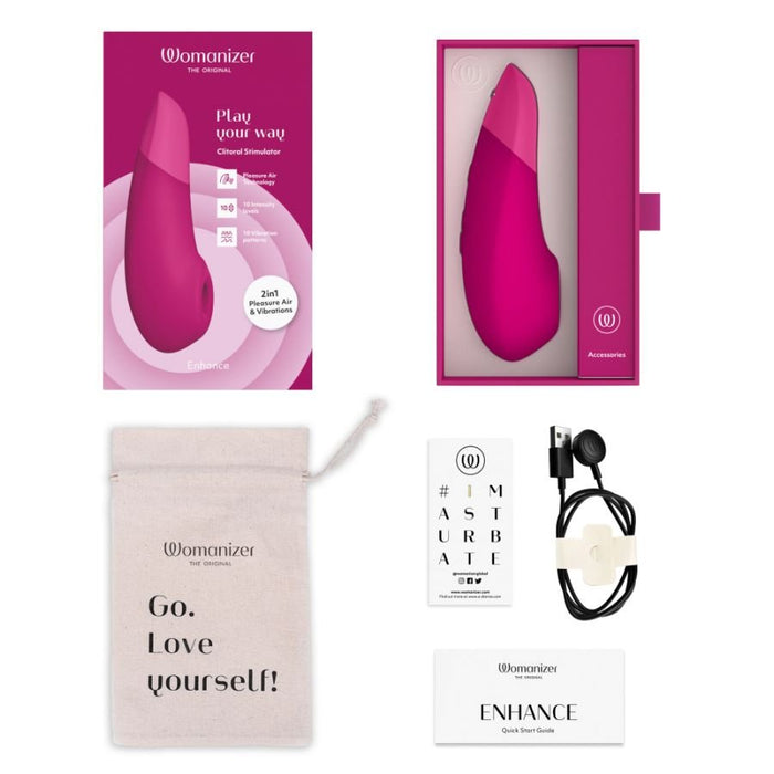 EAN 4251460630641 - Womanizer Enhance Vibrador con succion imagen 3