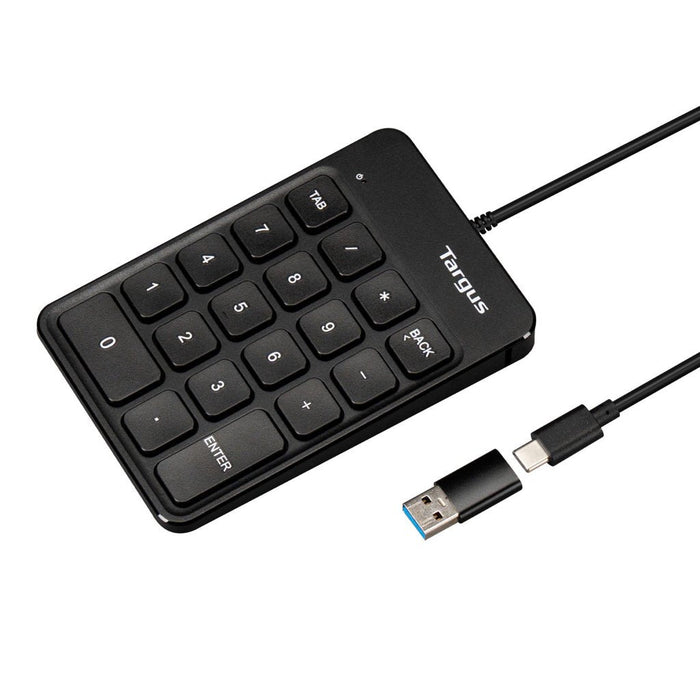 Targus Usb Wired Keypad, Black