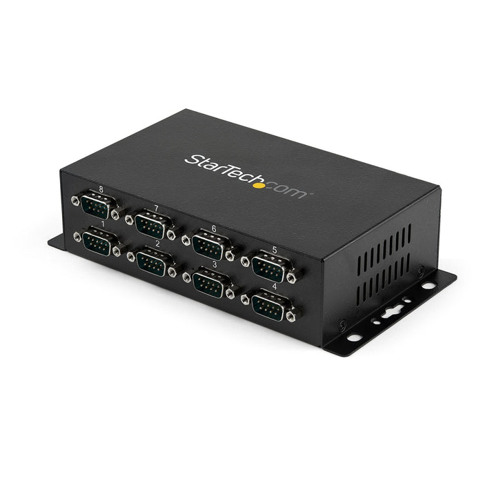 Startech Adaptador Hub Usb A 8 Puertos Serie Rs232 Industrial