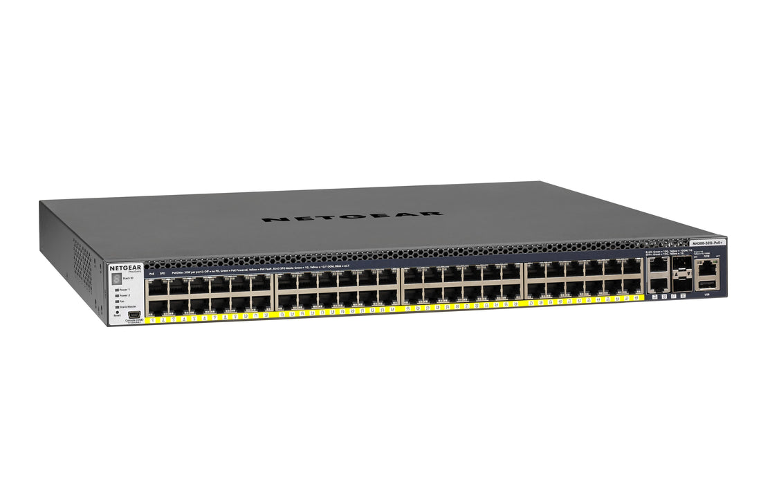 EAN 0606449112832 - NETGEAR GSM4352PA Gestionado L2/L3/L4 Gigabit Ethernet (10/100/1000) Energía sobre Ethernet (PoE) 1U Negr imagen 2