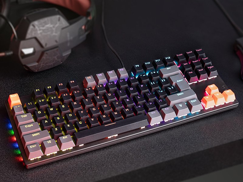 EAN 5907512873113 - Tracer Blade 87 teclado Juego USB QWERTY Inglés Negro, Gris, Rojo imagen 5