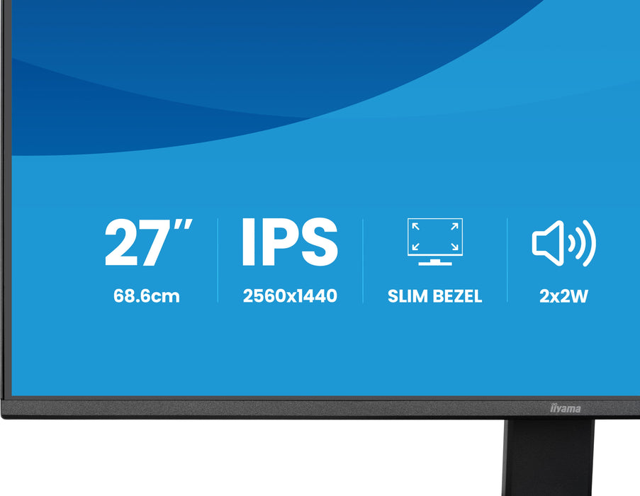 EAN 4948570127436 - iiyama ProLite X2791QS-B1 pantalla para PC 68,6 cm (27") 2560 x 1440 Pixeles Quad HD LED Negro imagen 12
