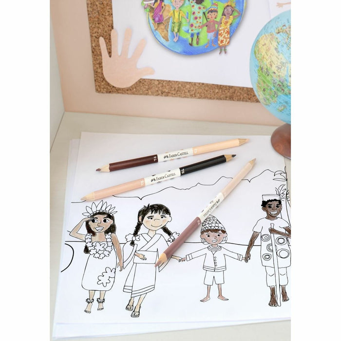 Faber-Camell Children Of The World Skin Tones Bk