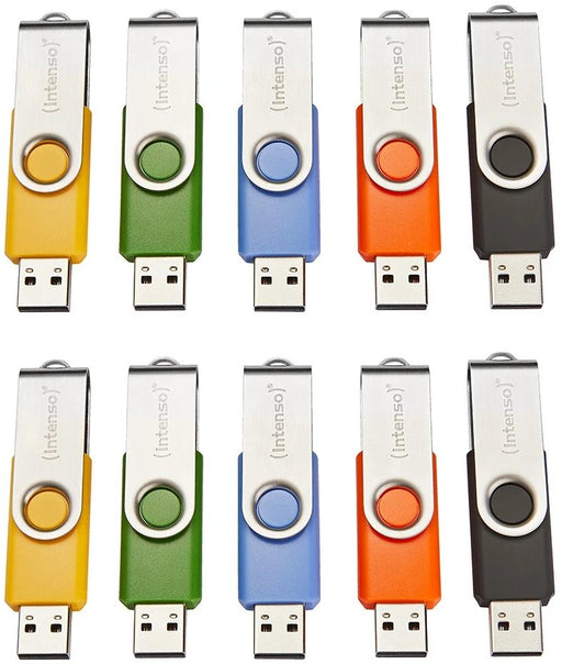 EAN 4034303035809 - Intenso Basic Line unidad flash USB 16 GB USB tipo A 2.0 Negro, Azul, Verde, Naranja, Amarillo imagen 1