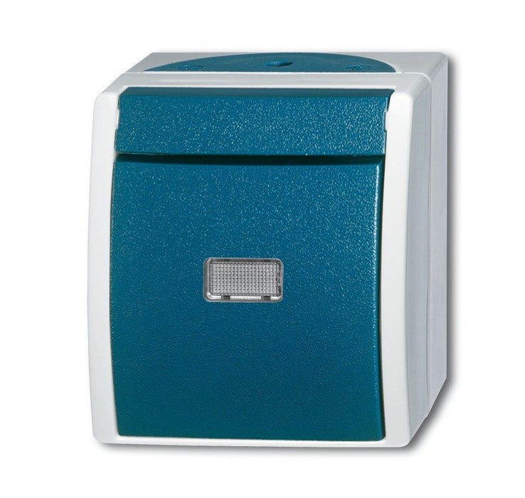 EAN 4011395992784 - Busch-Jaeger 1484-0-0371 interruptor de luz Azul, Gris imagen 1