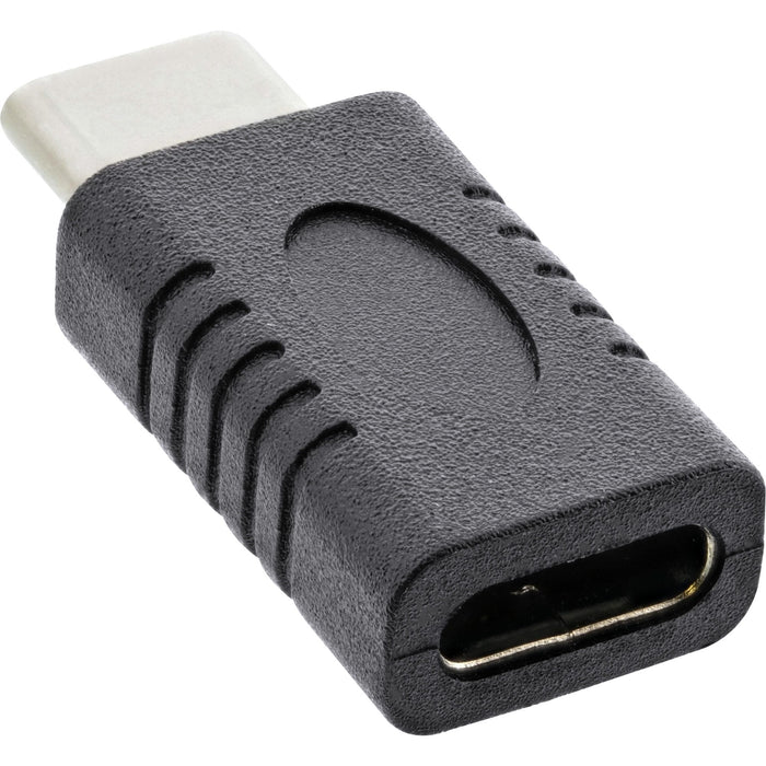 Adaptador Inline Usb 3.2 Gen.2, Tipo C Macho A C Hembra, Plateado