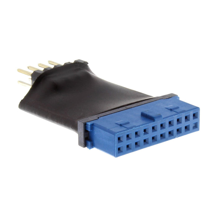 Adaptador Inline Usb 3.0 A 2.0 Usb 3.0 Interno De 19 Pines A Dispositivo Interno Usb 2.0