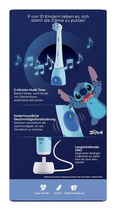 EAN 8700216931663 - Oral-B iO Kids Stitch Niño Cepillo dental giratorio Azul imagen 3