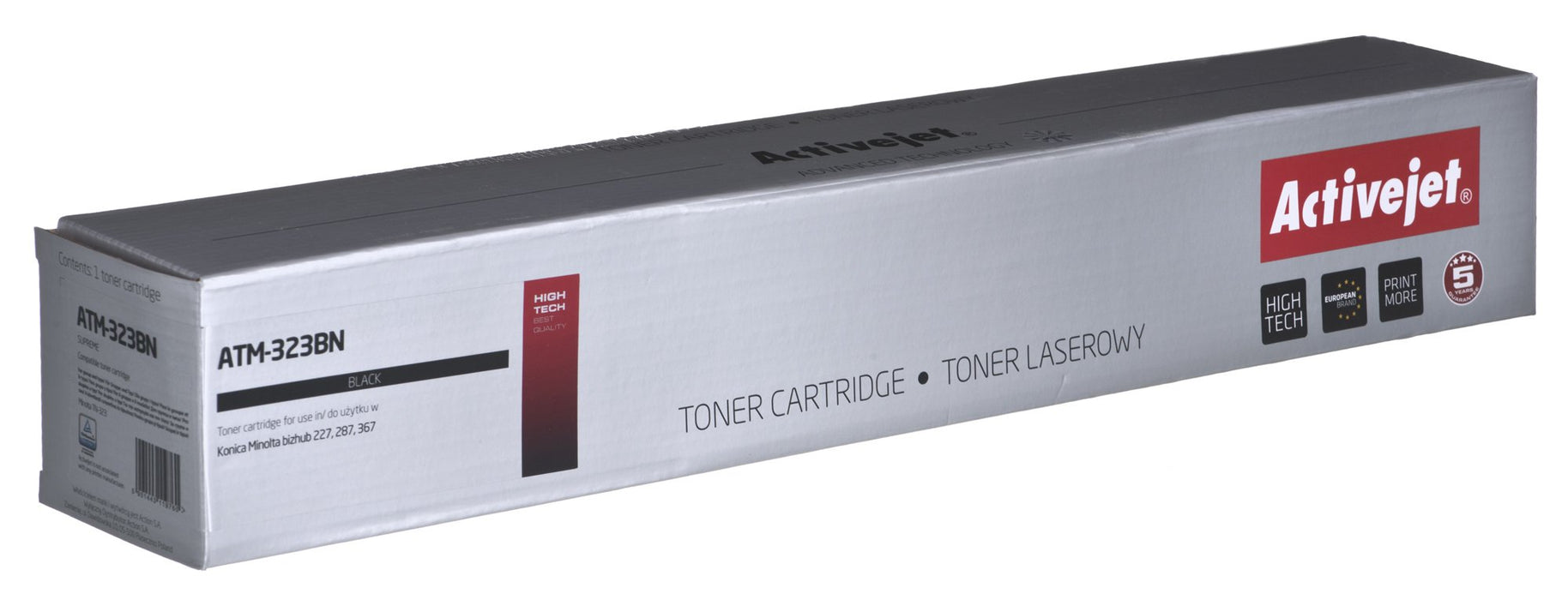 EAN 5901443119760 - Activejet Toner ATM-323BN zamiennik Konica Minolta TN323 Supreme 23000 stron cartucho de tóner 1 pieza(s) imagen 1