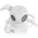 EAN 8436574709445 - AISENS ASPS-2A2C04-W base múltiple 1,4 m 3 salidas AC Interior imagen 3