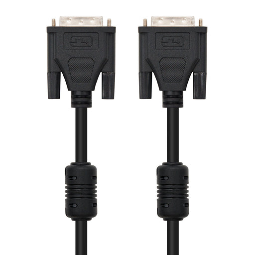 EAN 8433281002159 - Nanocable 5m DVI/DVI cable DVI Negro imagen 2