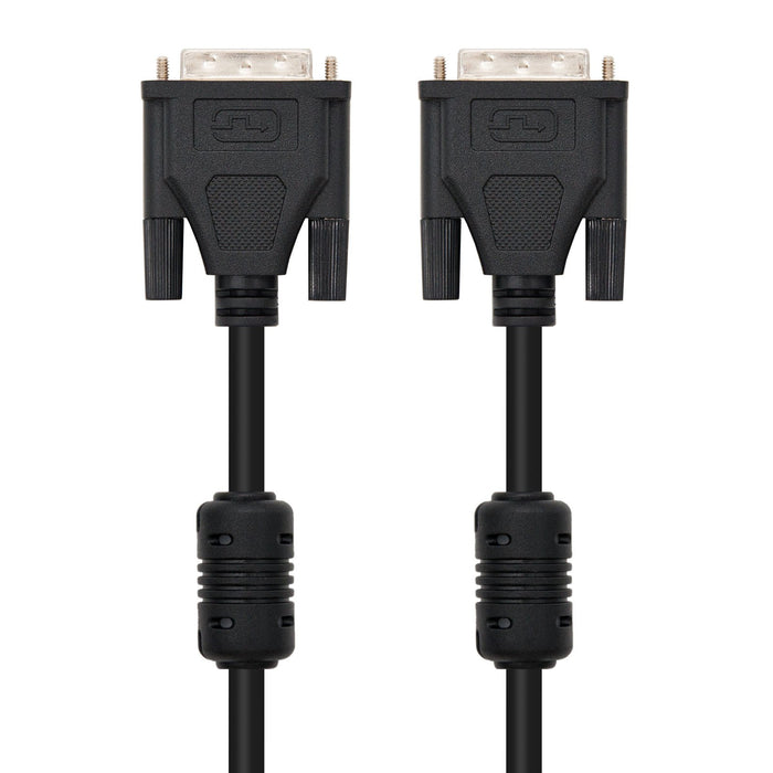 EAN 8433281002159 - Nanocable 5m DVI/DVI cable DVI Negro imagen 2