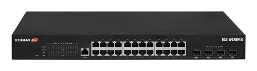 EAN 4717964705402 - Edimax TGS-5428PLX switch Gestionado 2.5G Ethernet (100/1000/2500) Energía sobre Ethernet (PoE) 1U Negro imagen 2