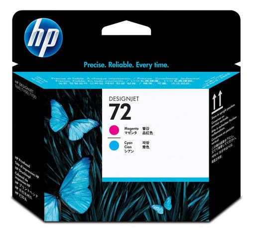 EAN 0808736779609 - HP 72 Magenta and Cyan DesignJet Printhead cabeza de impresora Inyección de tinta térmica imagen 1