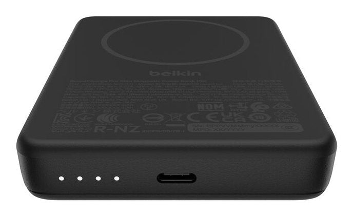 Belkin Boostcharge Slim 10000mah Mag.Pb/15w Qi2 Black Bpd018hqbk