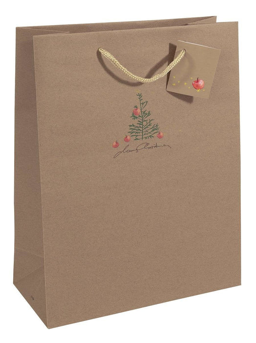 Sigel Geschenktüten Christmas With Apples Motiv 26,0 X 33,0 Cm, 5 Unidades