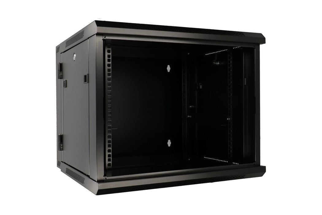 Extralink 6u 600x600 Azh Wall-Mounted Rackmount Cabinet Swing Type Black