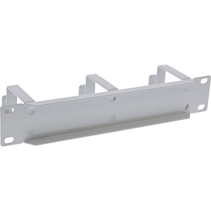 Panel De Gestión De Cables Inline De 10", 3 Soportes, Gris Ral 7035