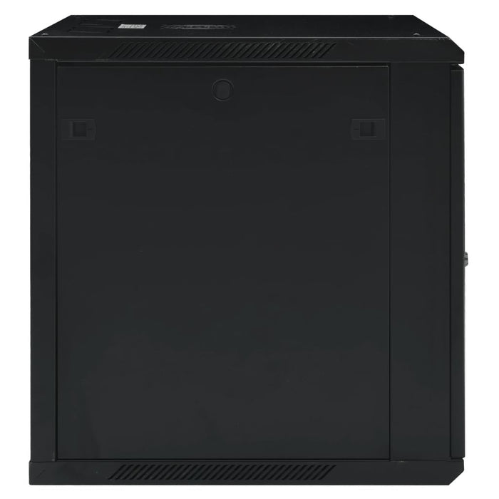 Armario Rack Mural 19" Phasak 15u   600x600 Negro + Ventilacion/Luz Azul
