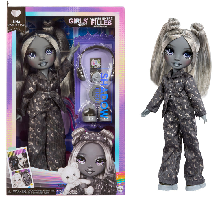 Muñeca Luna Fashion Doll Girls Night Shadow High