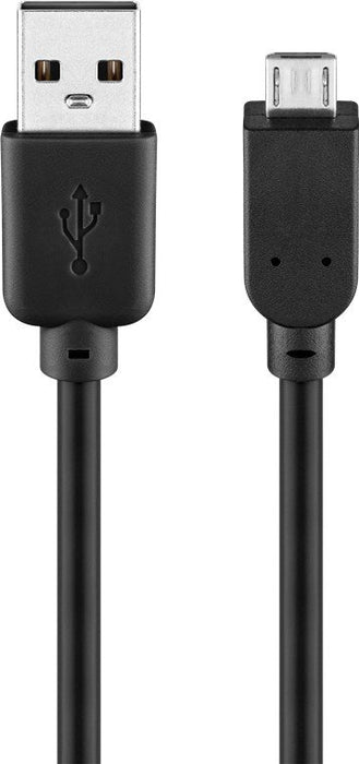 EAN 4040849939181 - Goobay 93918 cable USB USB 2.0 1 m Micro-USB B USB A Negro imagen 1