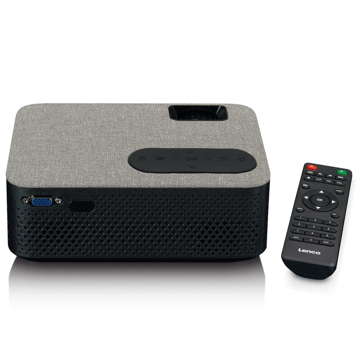 EAN 8711902066965 - Lenco LPJ-700BKGY Proyector de alcance estándar LED 1080p (1920x1080) Negro imagen 2