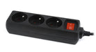 EAN 8716309096621 - Gembird EG-PSU3F-01 limitador de tensión Negro 3 salidas AC 230 V 0,6 m imagen 1