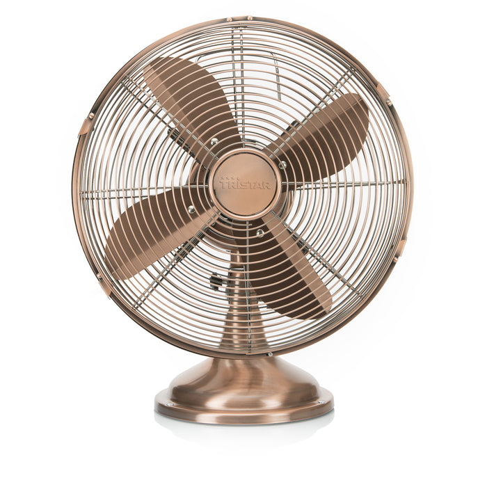 Ventilador  Tristar Ve-5970 De Mesa Retro, Cobre