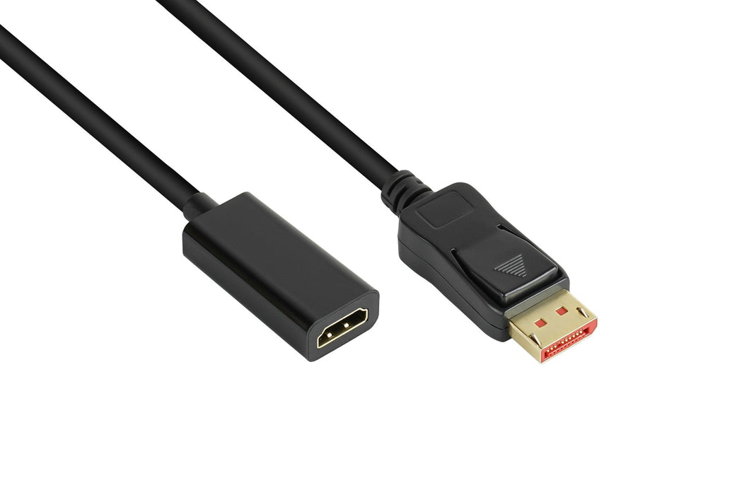 Good Connections Adapter Displayport 1.4 St An Hdmi 2.0b Bu 4k @60hz Ca. 20cm