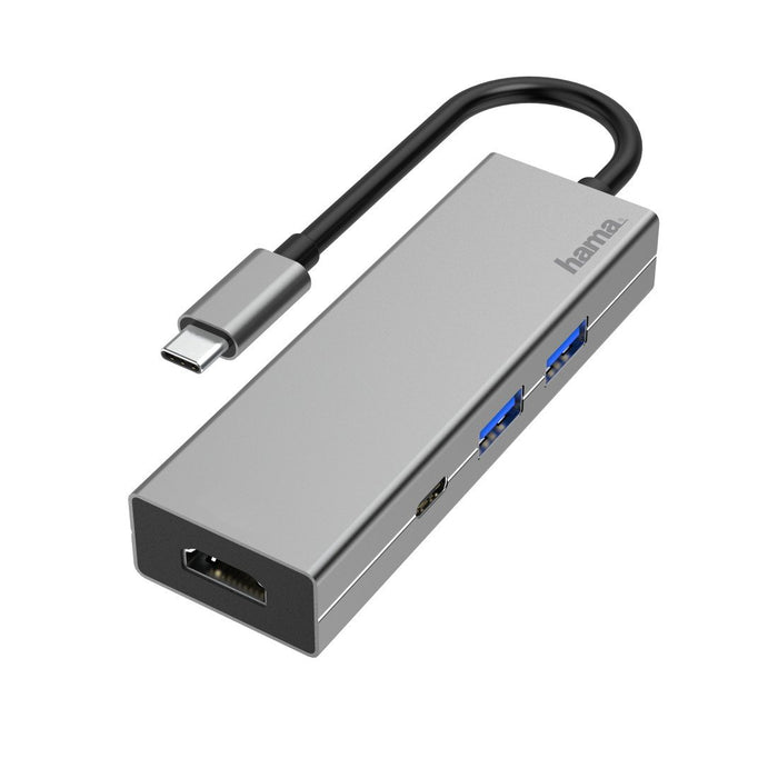 EAN 4047443436795 - Hama 00200107 base para portátil y replicador de puertos USB 3.2 Gen 1 (3.1 Gen 1) Type-C Antracita, Gris imagen 1