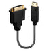 EAN 4002888410045 - Lindy 41004 adaptador de cable de vídeo 0,15 m DisplayPort DVI-D Negro imagen 1