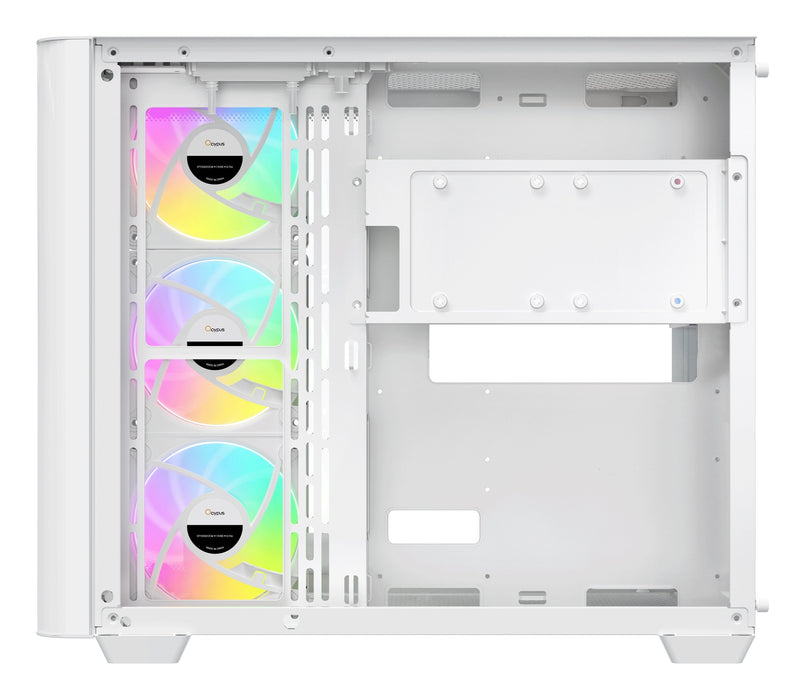 Caja Pc Ocypus Iota C70 Curve Argb Digital (Blanco, 270°-Panoramaglas) Iota-C70-Whd400cd-Gl